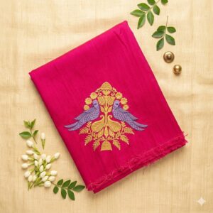 Embroidered Handloom Blouse Pieces